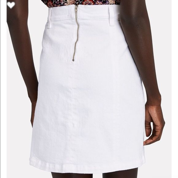 Veronica Beard Jeans Deena Denim Skirt - Picture 3 of 9